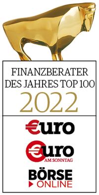 Auszeichnung Finanzberater des Jahres 2022 Top 100